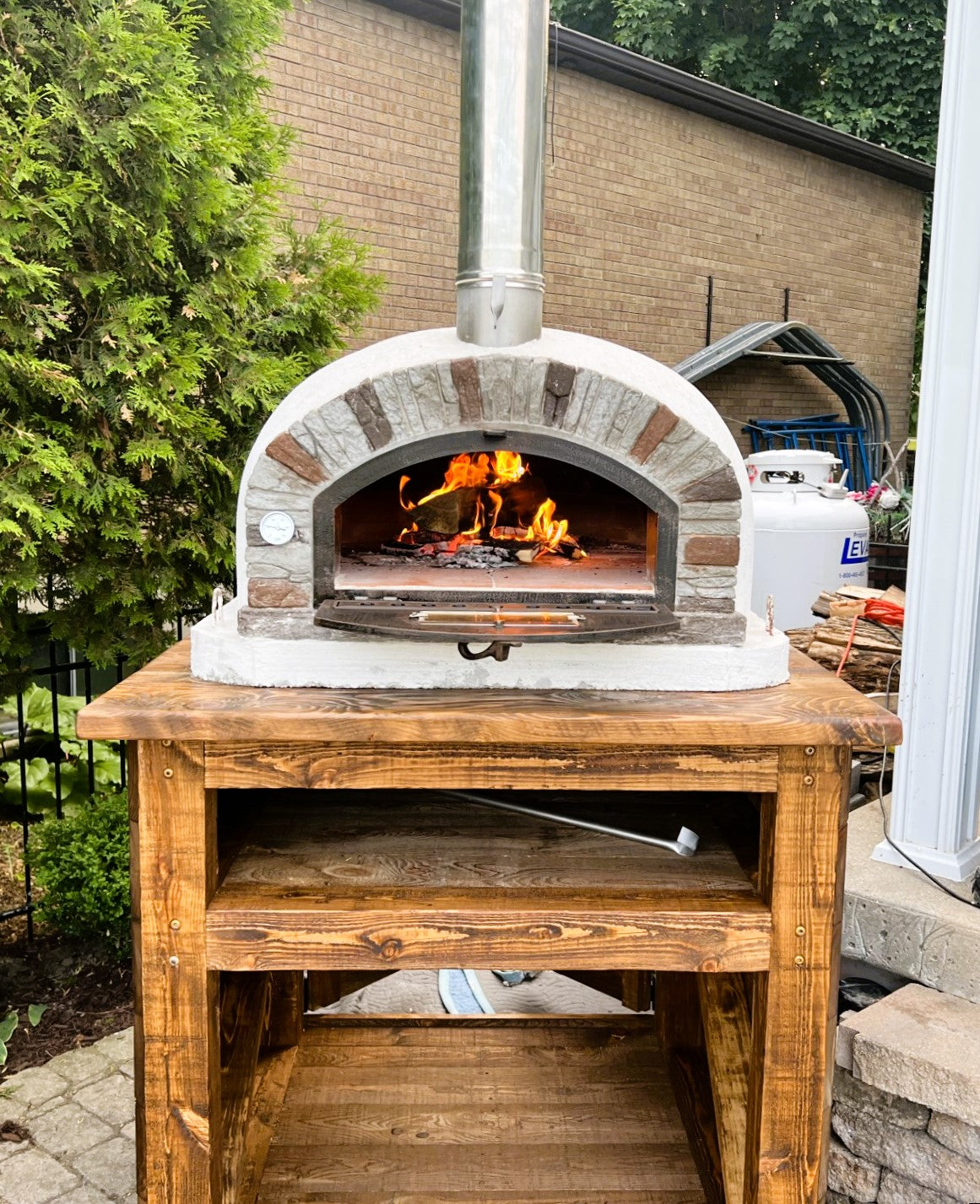 BUENA VENTURA "PRETO" PREMIUM PIZZA OVEN
