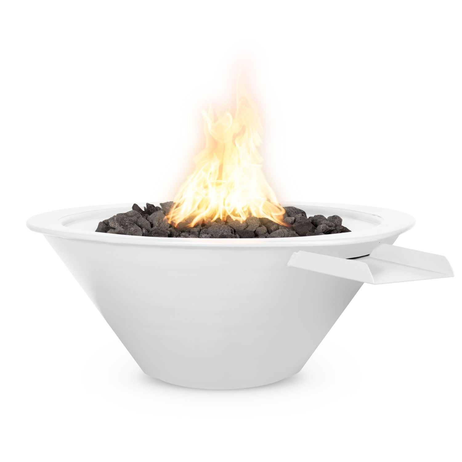 Cazo Fire & Water Bowl Powder Coat 24" Steel
