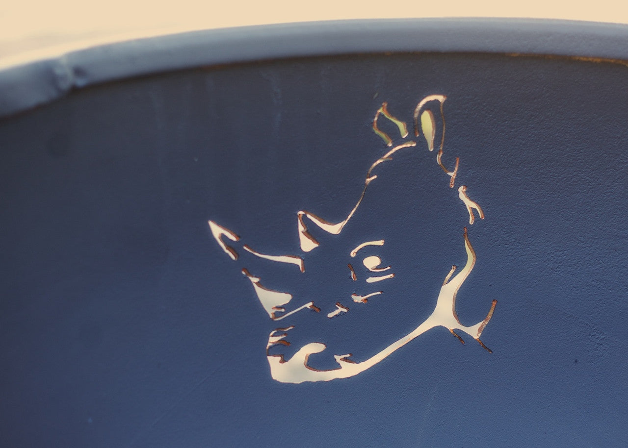 Fire Pit Art's Africa's Big Five Fire Pit