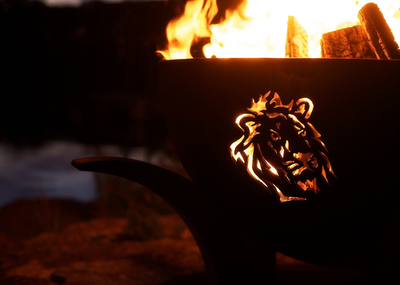 Fire Pit Art's Africa's Big Five Fire Pit