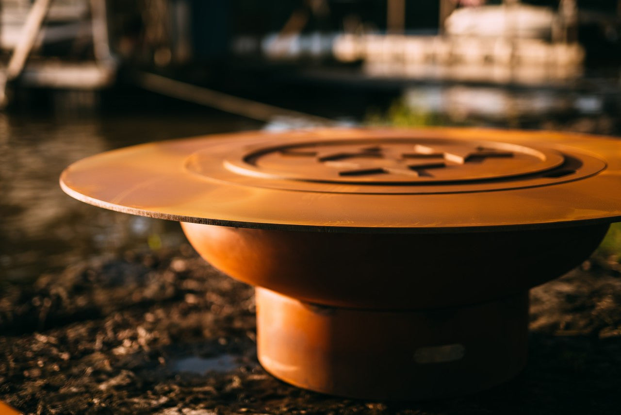 Fire Pit Art Saturn Fire Pit