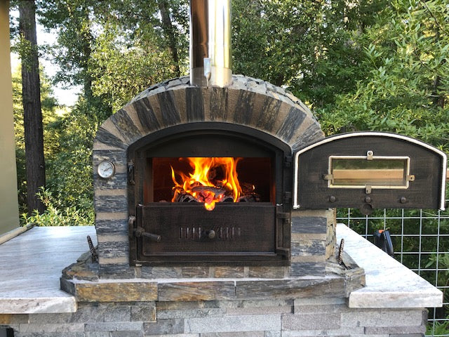 Lisboa Stone Finish Premium Brick Pizza Oven