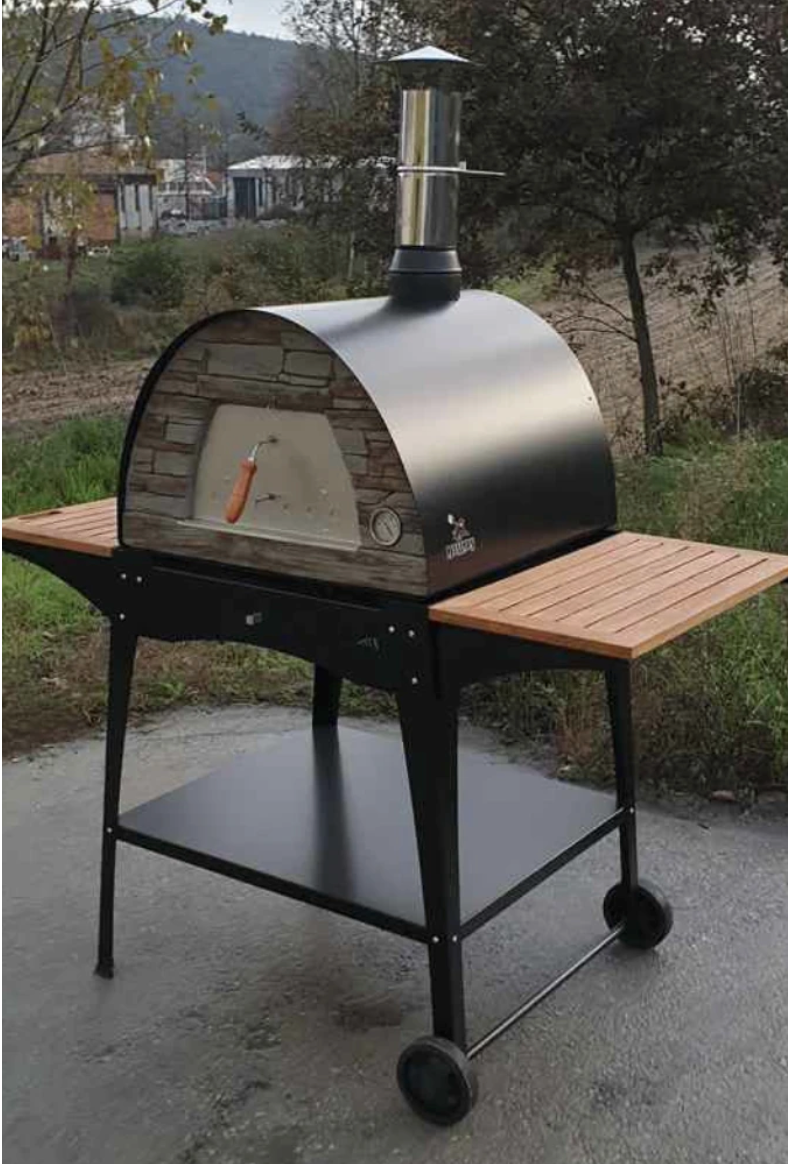 MAXIMUS ARENA BLACK PIZZA OVEN