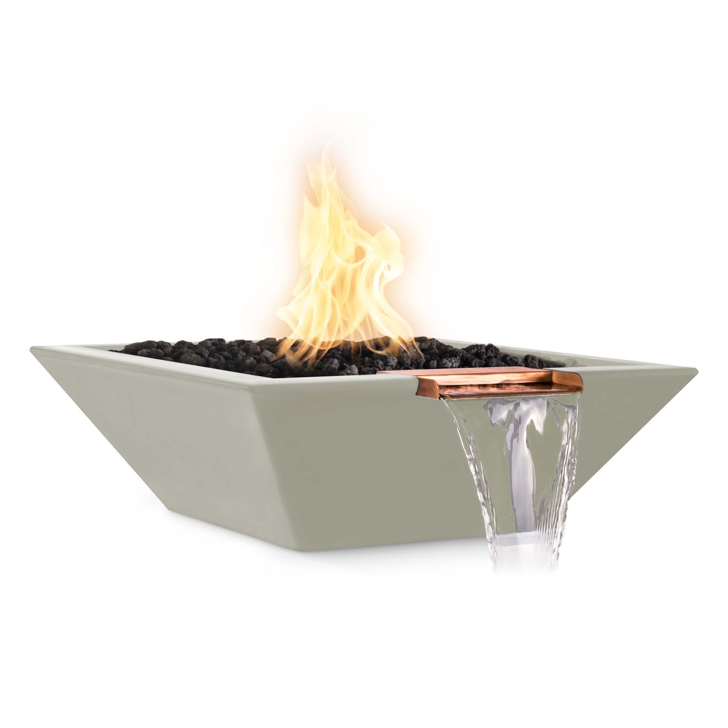 Maya Fire & Water Bowl GFRC Concrete 24"