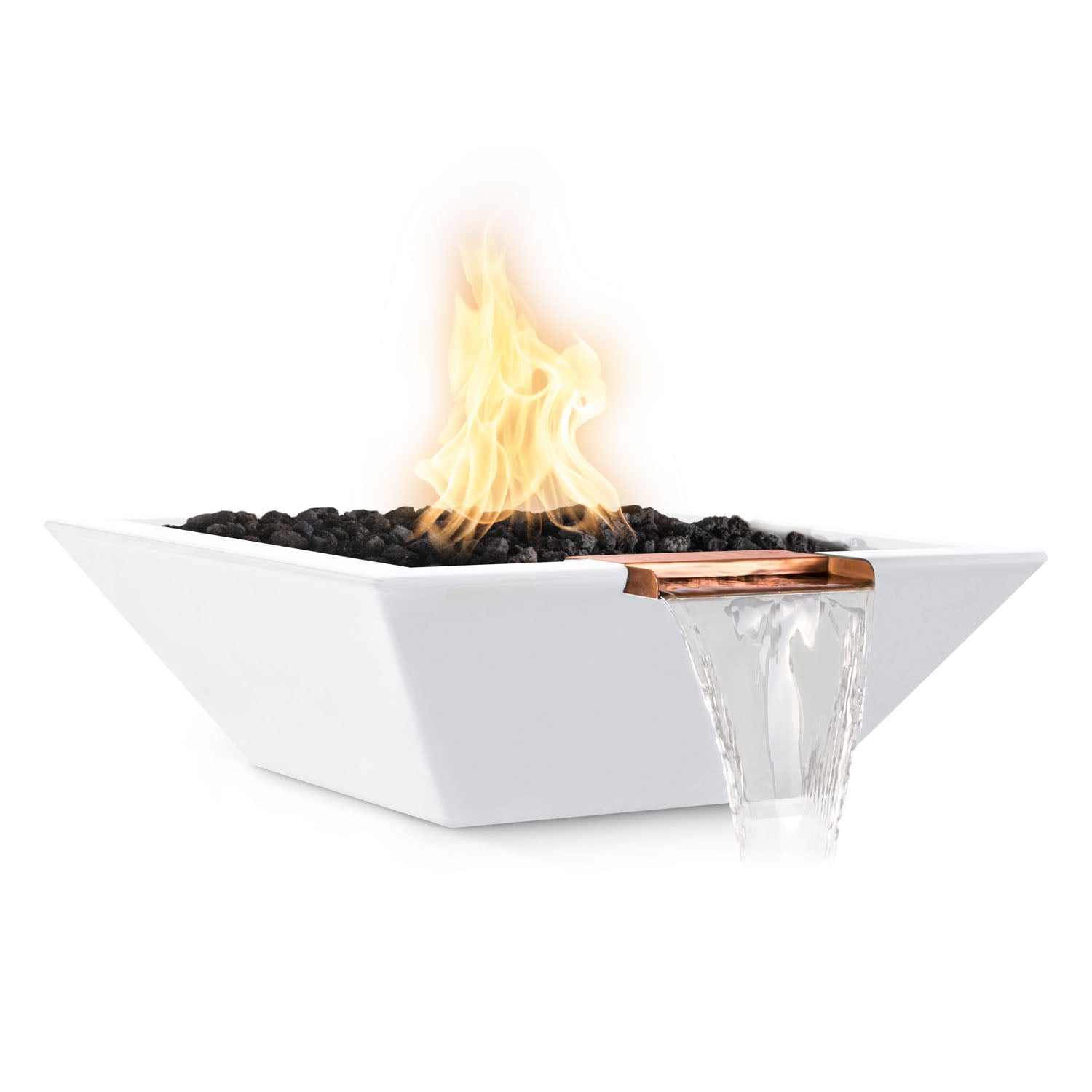Maya Fire & Water Bowl GFRC Concrete 24"