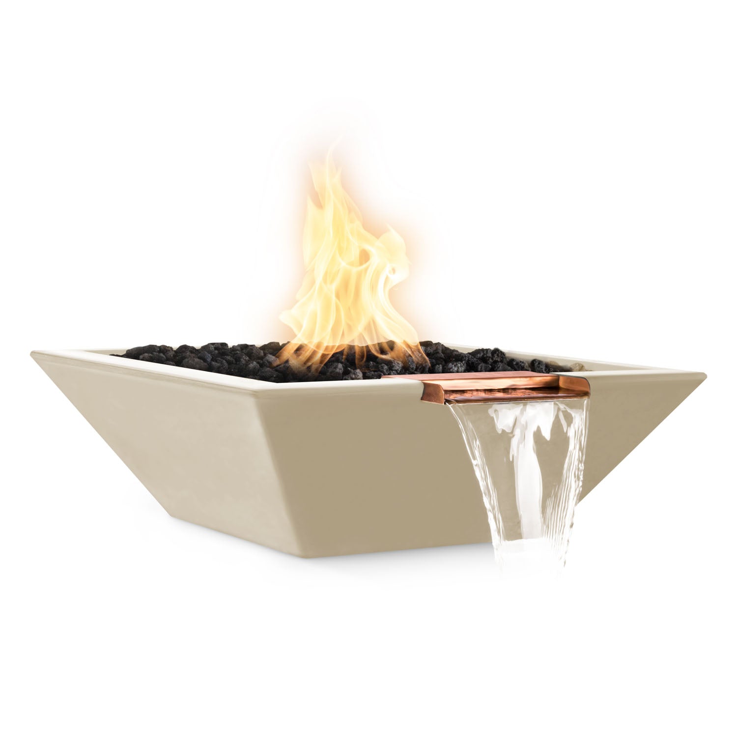 Maya Fire & Water Bowl GFRC Concrete 24"