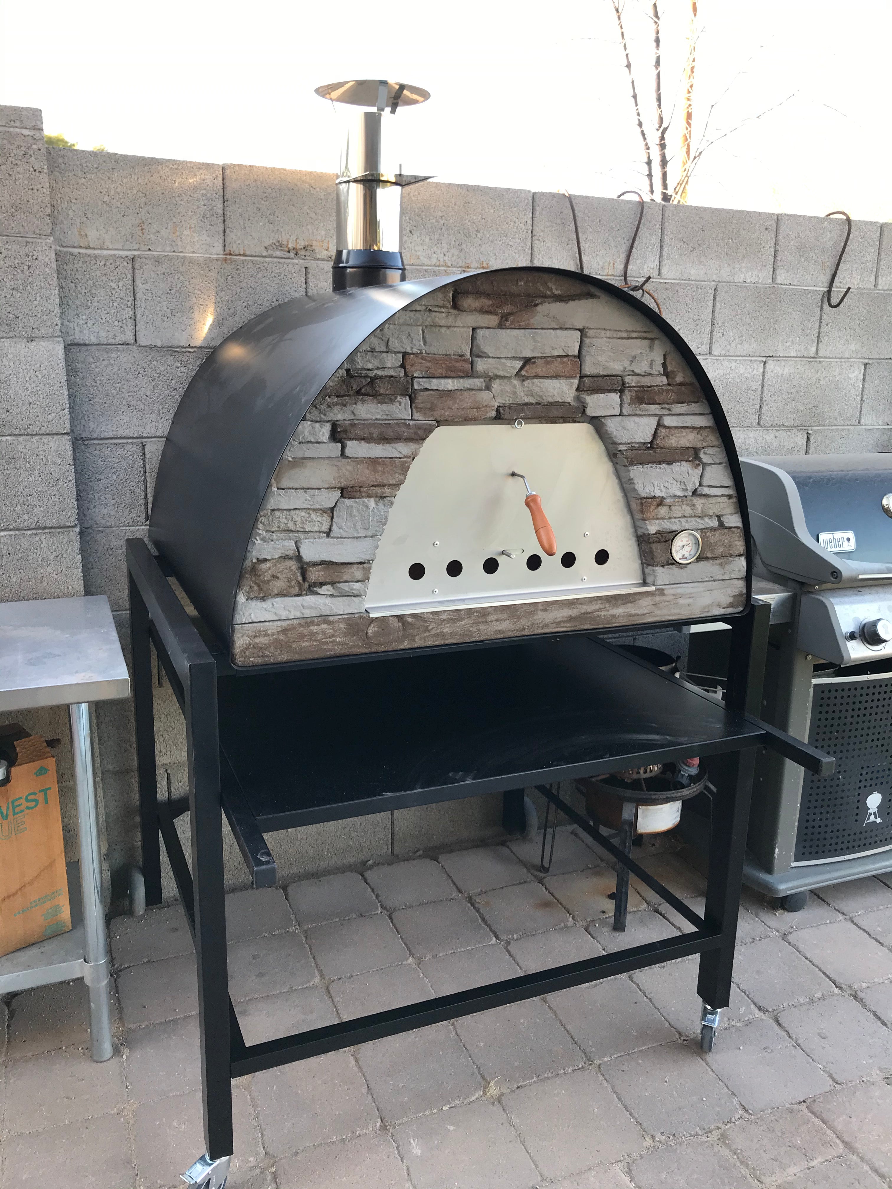 MAXIMUS PRIME ARENA BLACK PIZZA OVEN