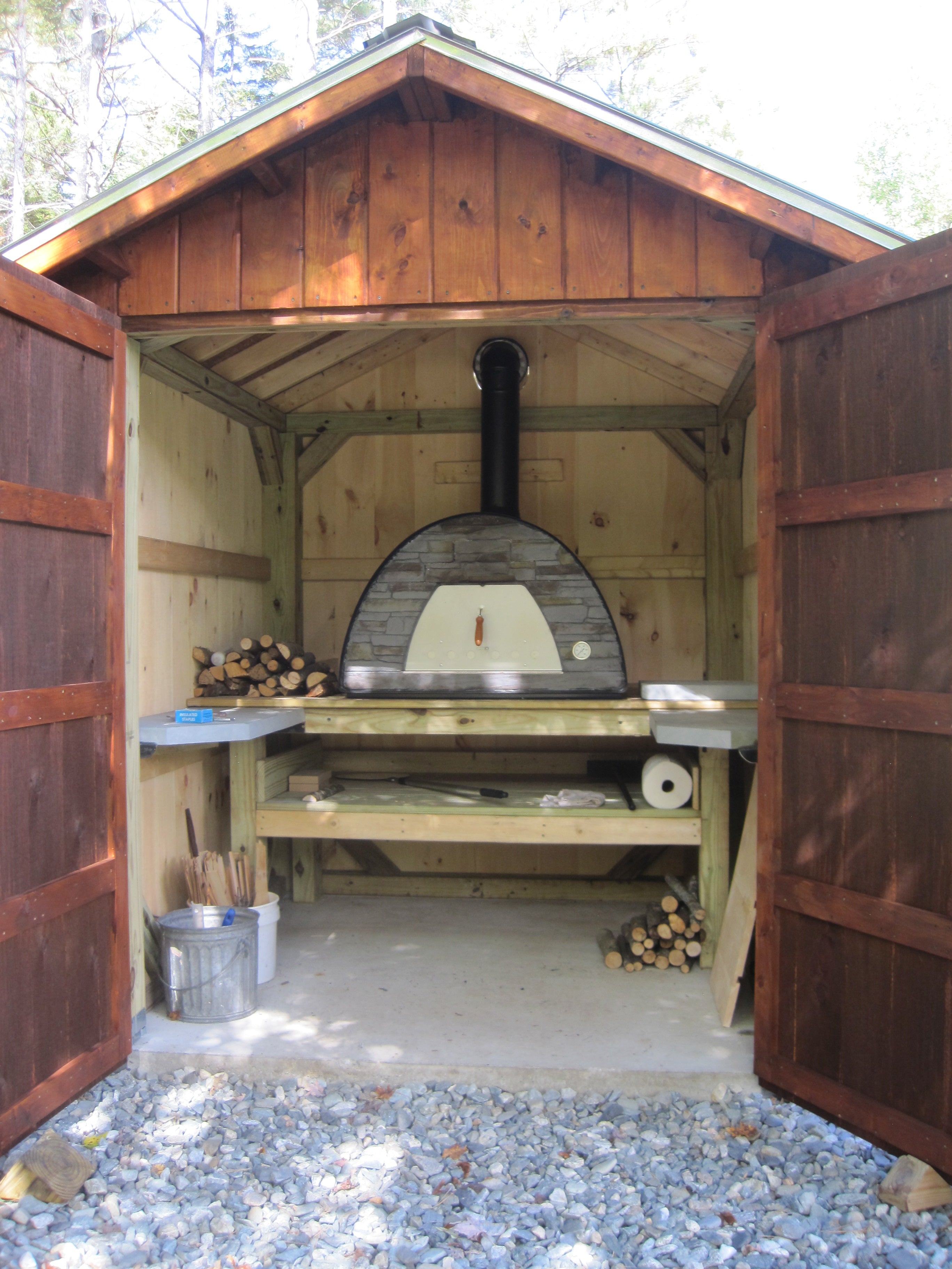 MAXIMUS PRIME ARENA BLACK PIZZA OVEN