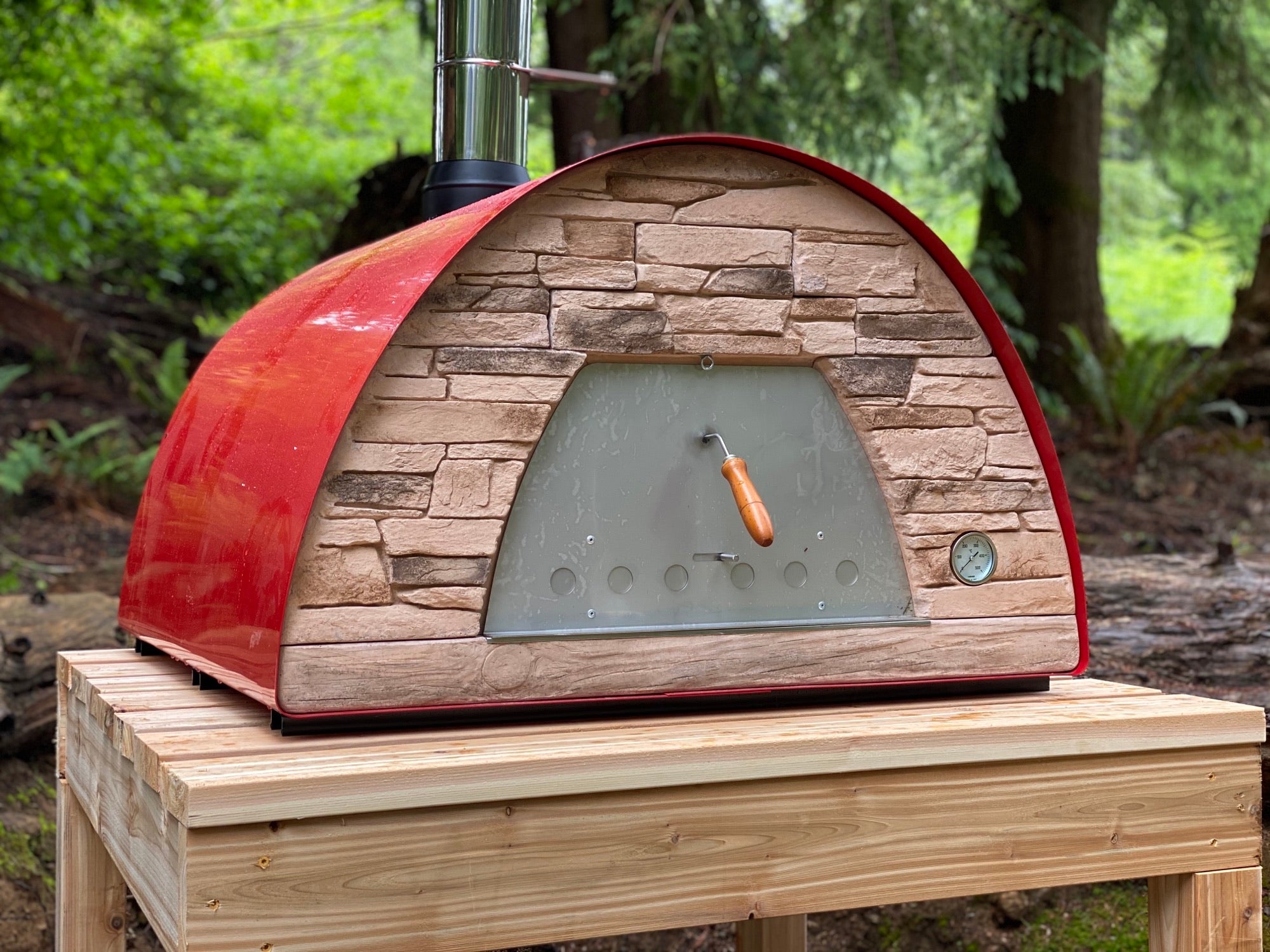 MAXIMUS PRIME ARENA RED PIZZA OVEN
