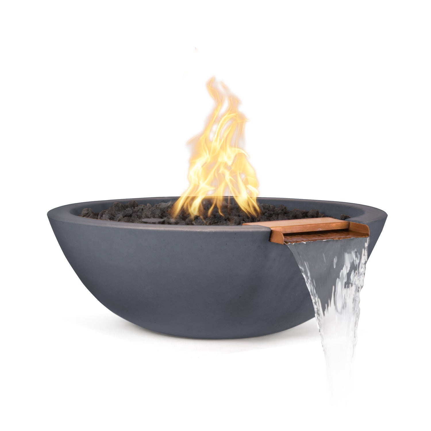 Sedona Fire & Water Bowl - GFRC Concrete - 33"