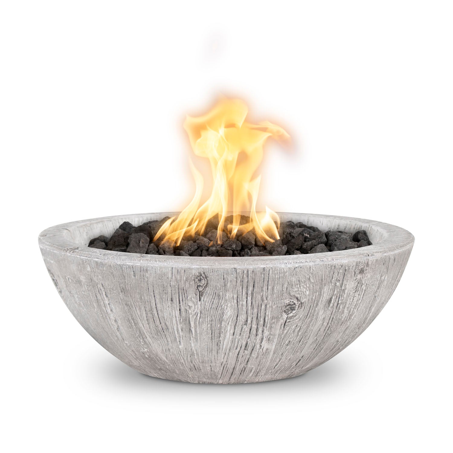Sedona Fire Bowl - GFRC Wood Grain - 27"