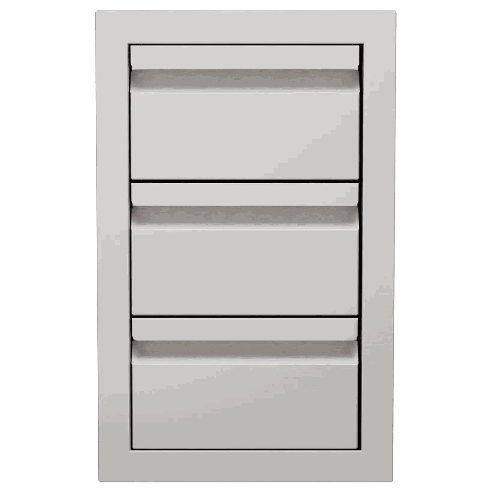 Videl Grill Triple Access Drawer for Outdoor Kitchen Storage