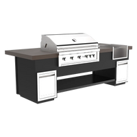 Videl Grill Maestro 108I  The Paragon of Culinary Outdoor Kitchen Islands