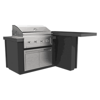Videl Alta 72L BBQ Island with Gran Fuego Grill