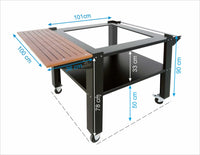 Luxury table accessory for premium pizza ovens