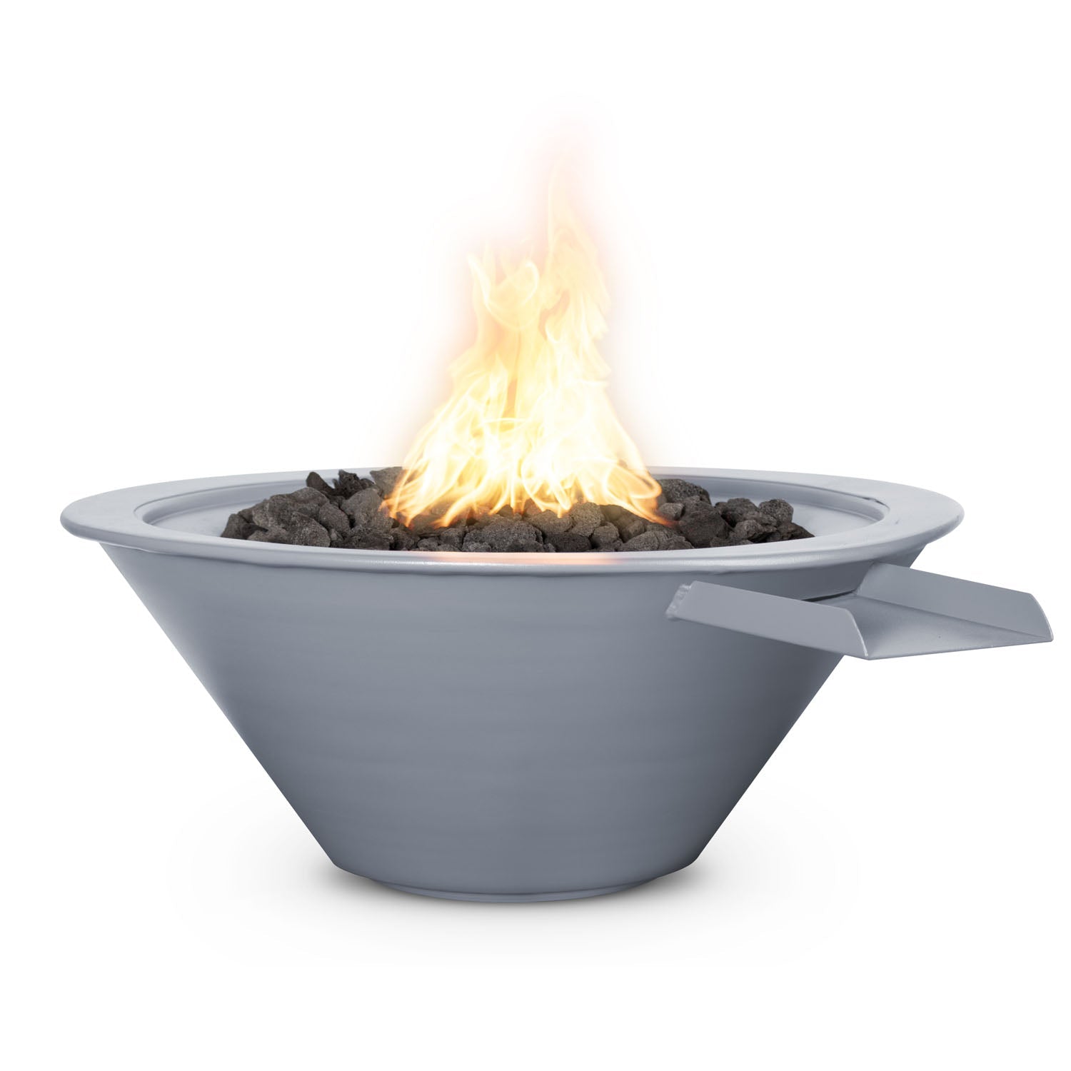 Cazo Fire & Water Bowl - Powder Coat - 24"