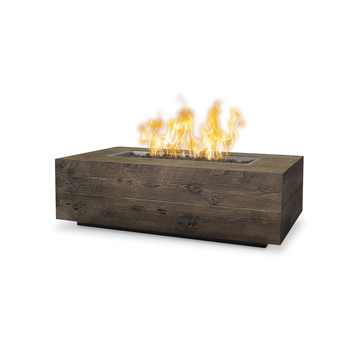 Coronado Fire Pit - GFRC Wood Grain - 84"