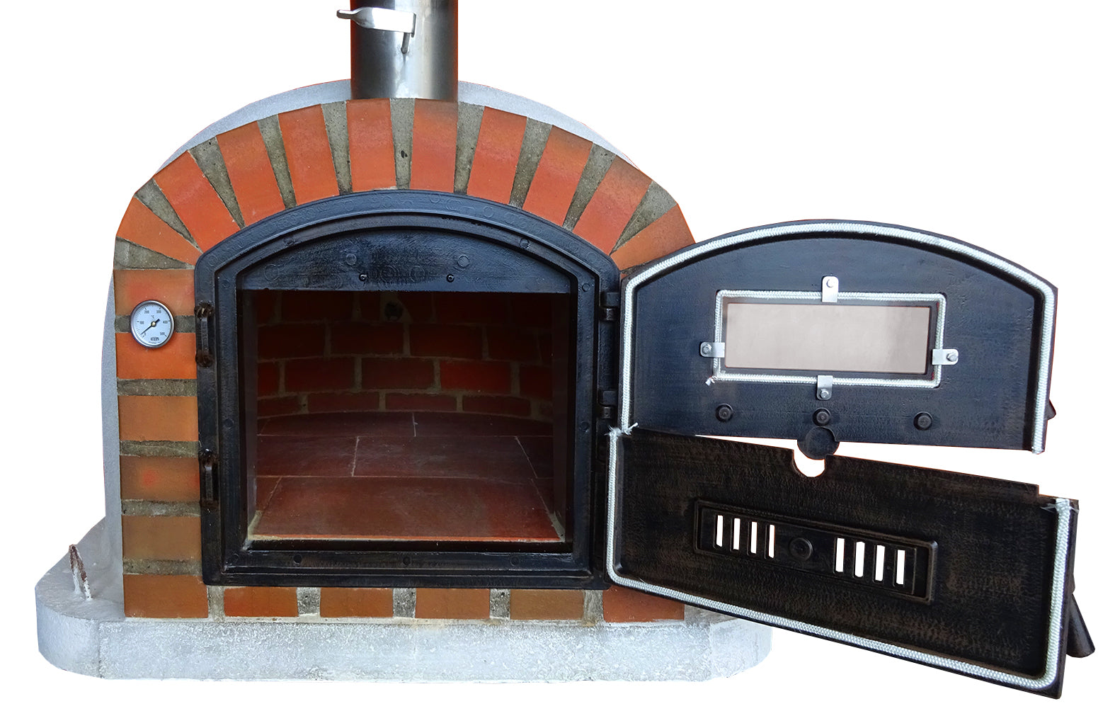 Lisboa Rustic Arch Premium Outdoor Pizza Oven for Unforgettable Meals