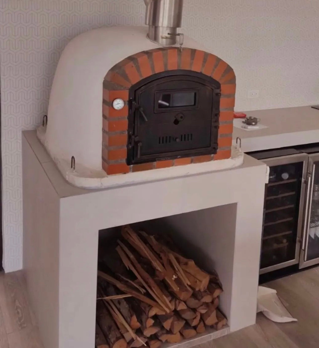 Lisboa Rustic Arch Premium Outdoor Pizza Oven for Unforgettable Meals