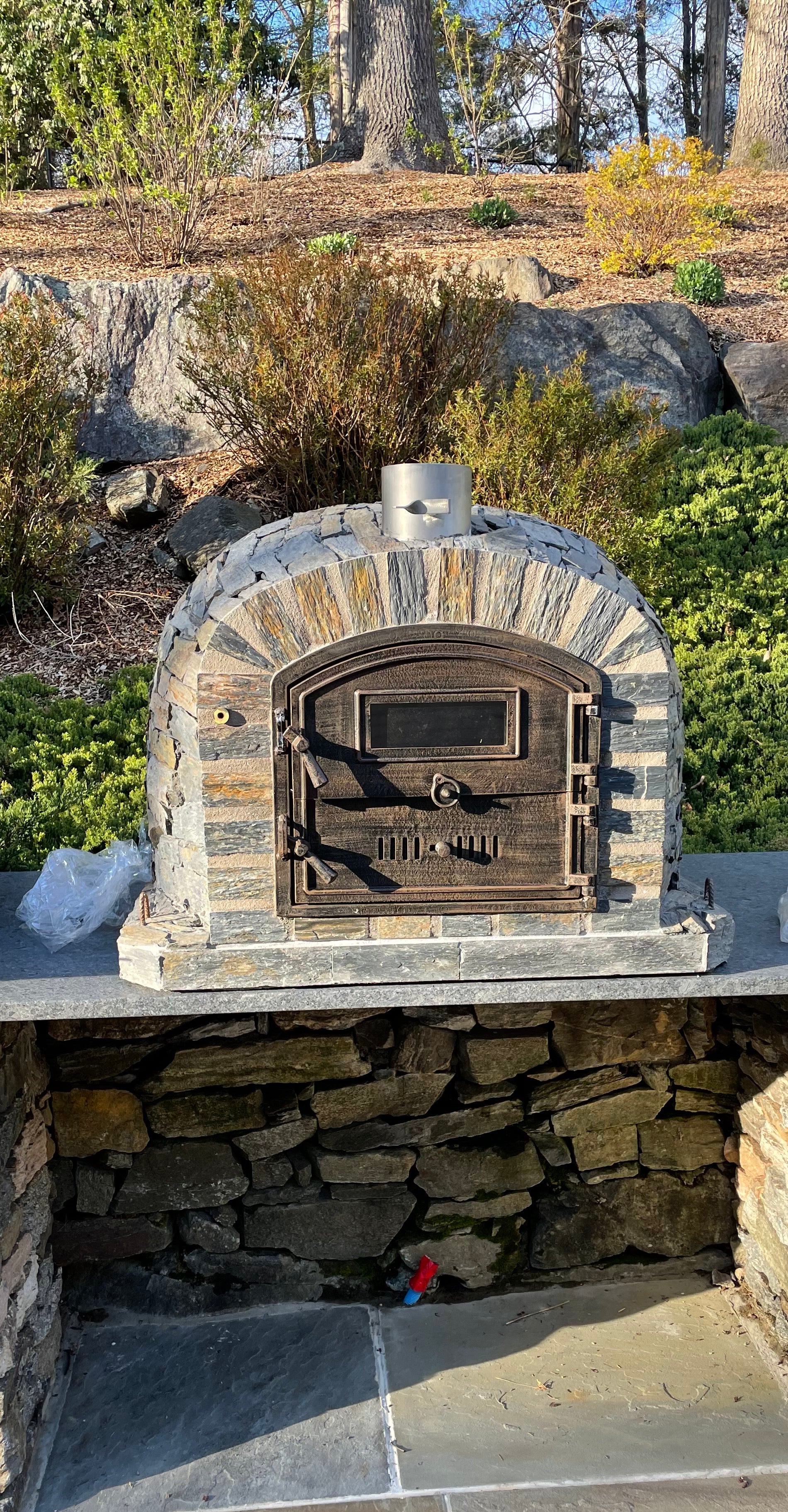 Lisboa Stone Finish Premium Brick Pizza Oven