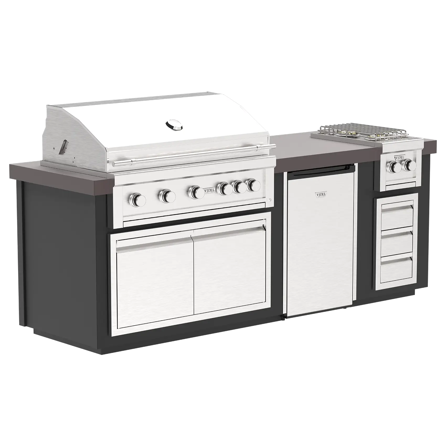 Videl Luxe 96I  BBQ Island for Elegant Homes