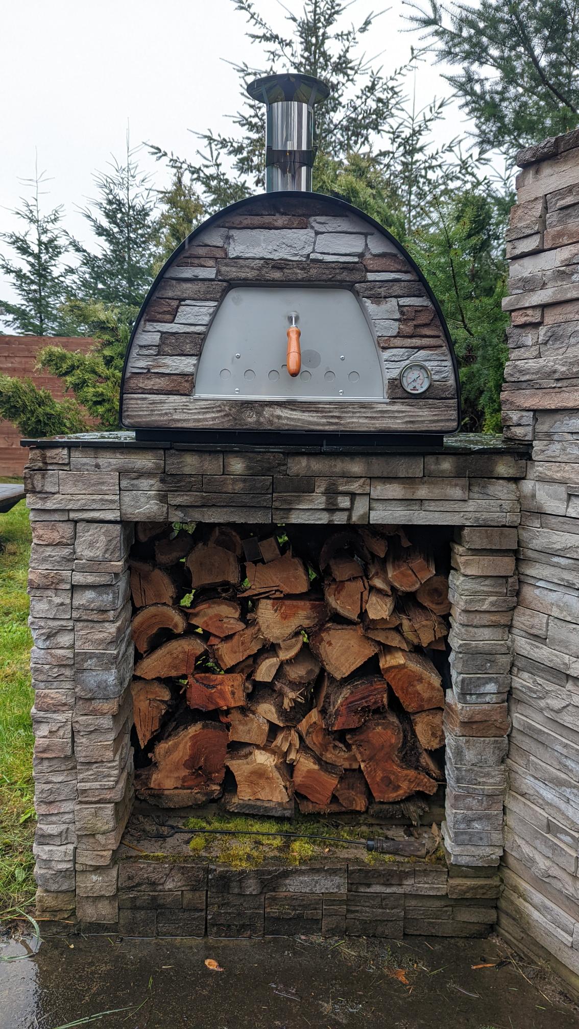 MAXIMUS ARENA BLACK PIZZA OVEN