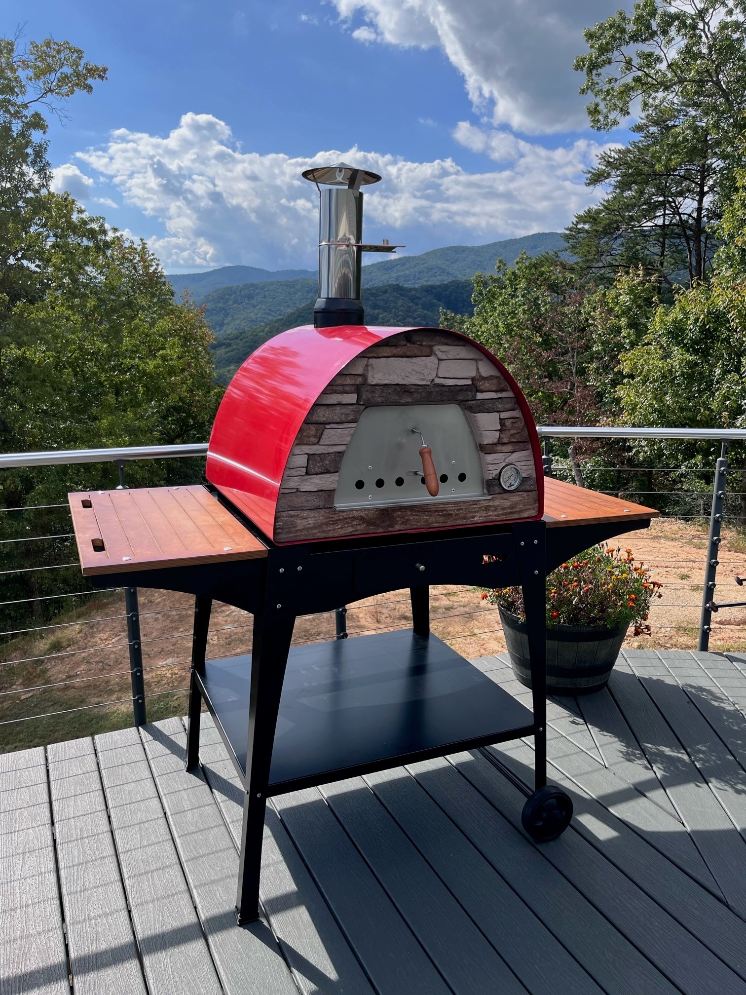 MAXIMUS PRIME ARENA RED PIZZA OVEN