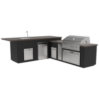 Videl Grills Maestro 134L  BBQ Island with Gran Fuego 42 infrared Burner