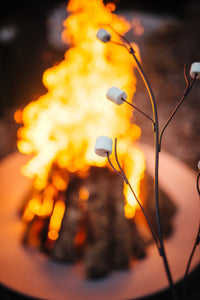 Artistic and exquisite fire pit accessories for outdoor fire pits