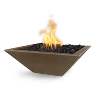 Luxury fire pit for  gathering friends in high end outdoor living space.