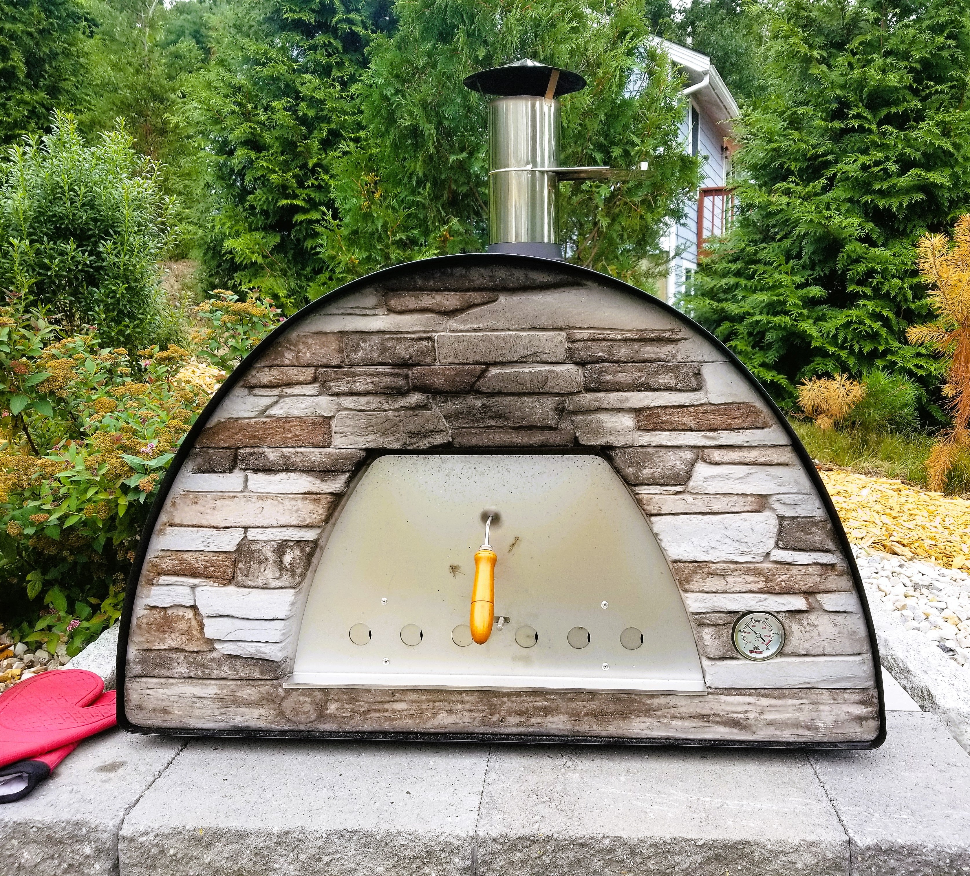 MAXIMUS PRIME ARENA BLACK PIZZA OVEN