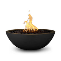 Round fire pit bowl for  an enchanting gathering of friends in high end outdoor backyard