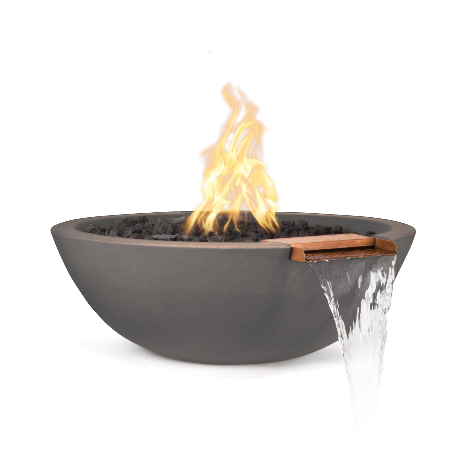 Sedona Fire & Water Bowl - GFRC Concrete - 27"