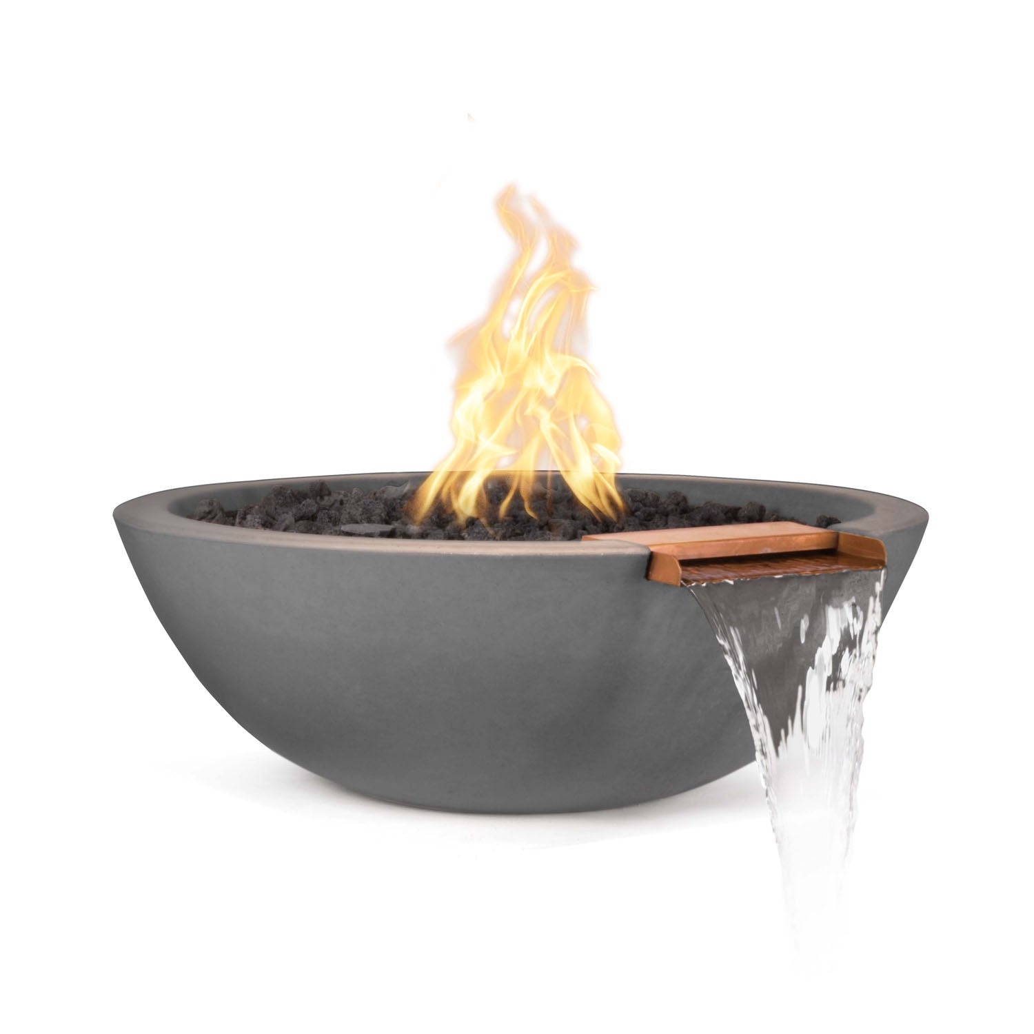 Sedona Fire & Water Bowl - GFRC Concrete - 33"