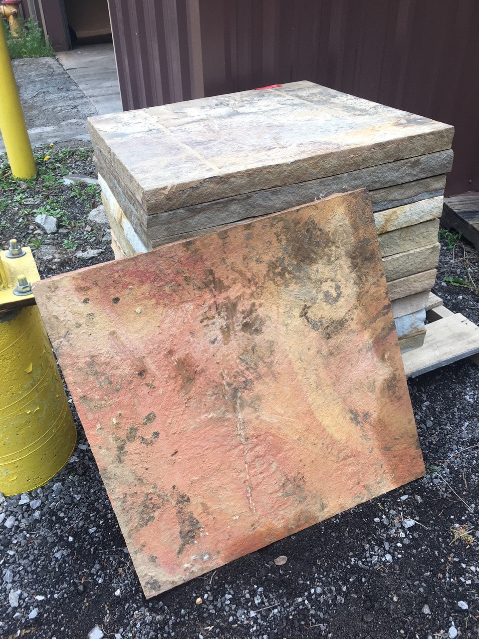 Stone Base - Crab Orchard Stone