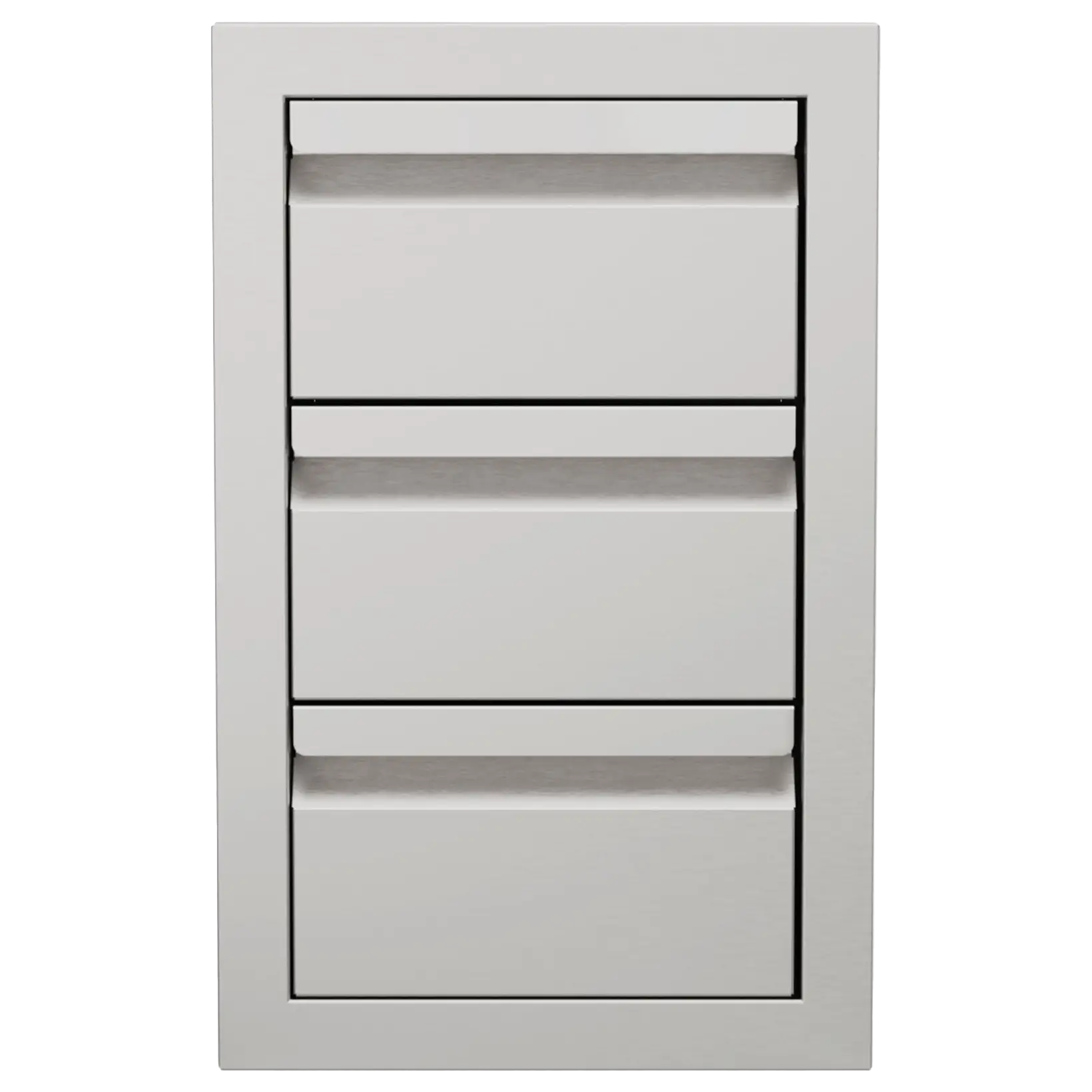 Videl Grill Triple Access Drawer for Outdoor Kitchen Storage