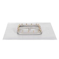 30"x30" Square Flat Pan and 24" SS Square Bullet Burner