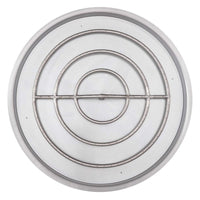 37" Round Drop-in & 30" Round Stainless Steel Burner