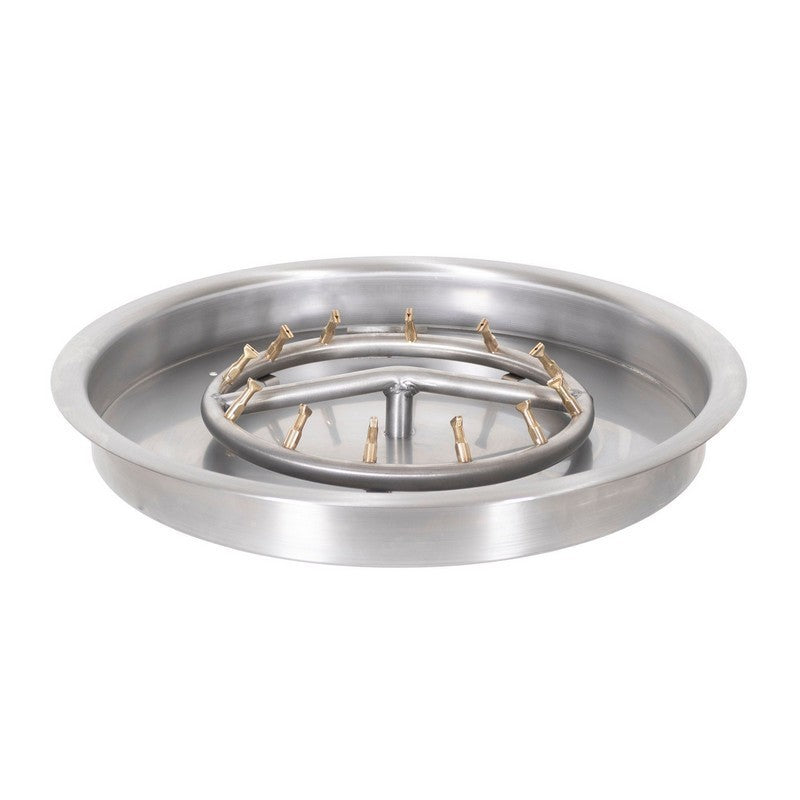 25" Round Drop-in Pan and 18" SS Round Bullet Burner